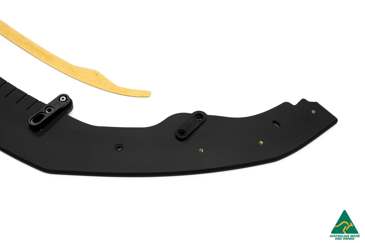Flow Designs - MK7.5 Golf R Front Lip Splitter