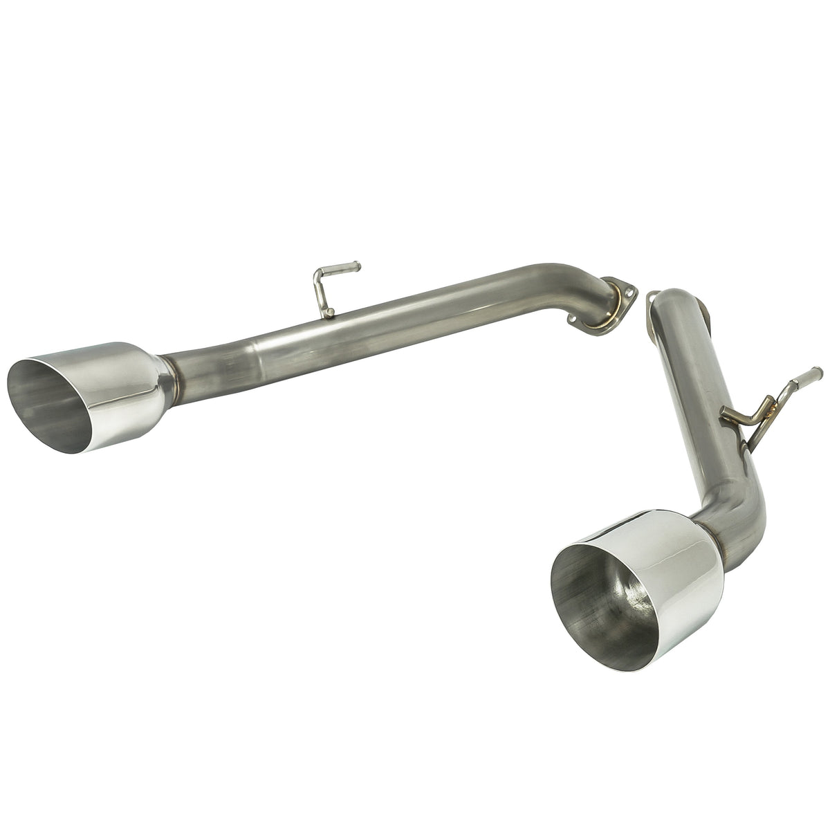 Remark 2014+ Infiniti Q50 Axle Back Exhaust w/Stainless Steel Single Wall Tip - RO-TSQ5-S