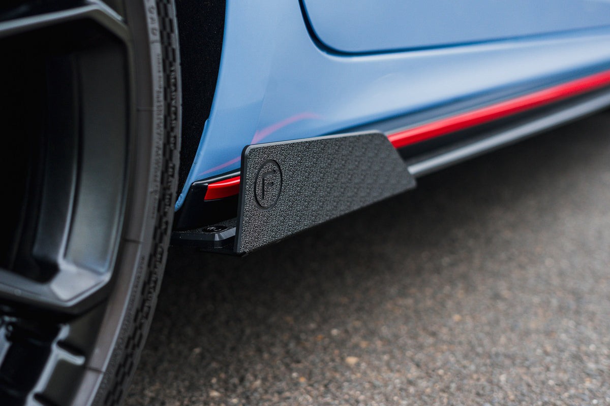 Flow Designs - CN7 V2 Elantra N Sedan Facelift V2 - 2024 Side Skirt Splitter Winglets (Pair)