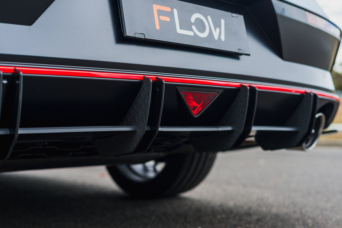 Flow Designs - CN7 V2 Elantra N Sedan Facelift V2 - 2024 Flow-Lock Rear Diffuser