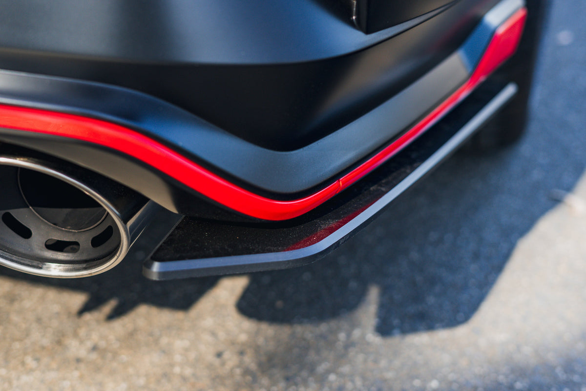 Flow Designs - CN7 V2 Elantra N Sedan Facelift V2 - 2024 Rear Spats (Pair)