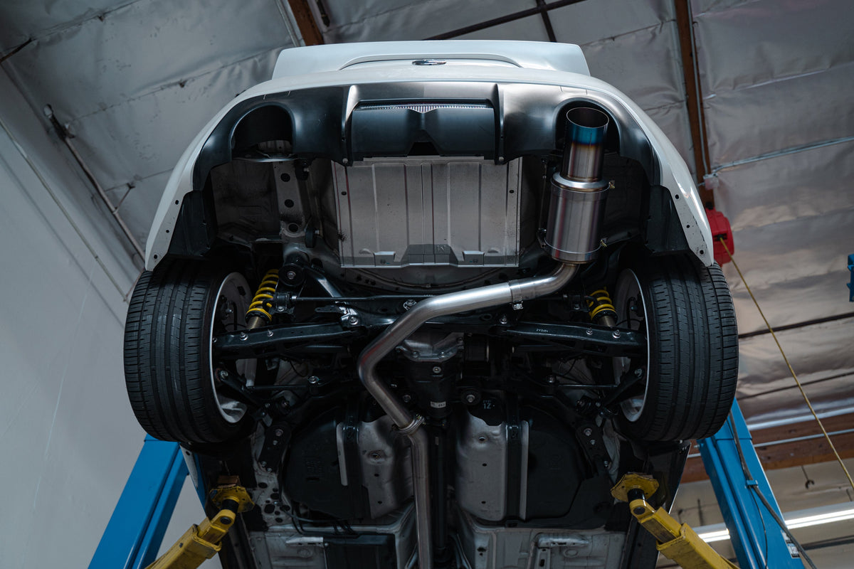 Remark 12-21 Scion/Toyota/Subaru FRS/BRZ/86 Cat-Back Remark Exhaust w/Titanium Burnt Tip - RK-C1063T-03T