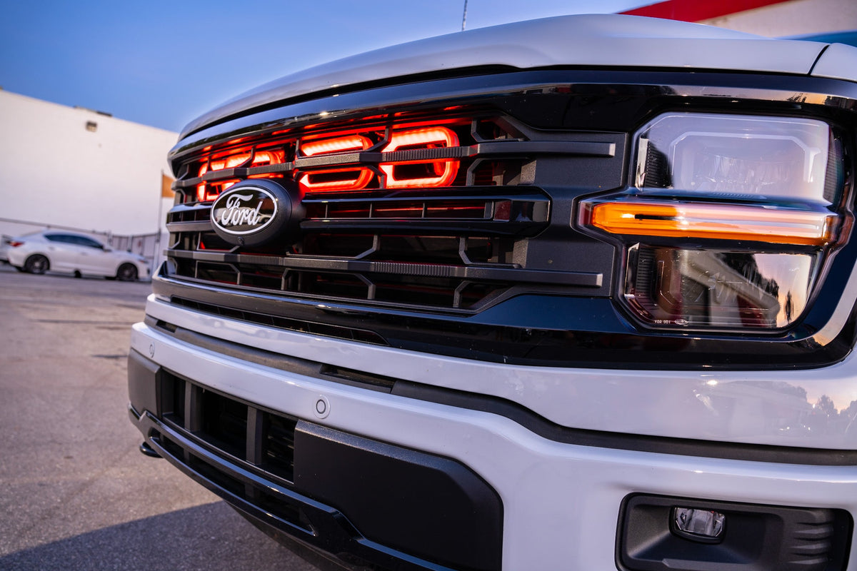 2024+ Ford F-150 (non Raptor) Quad BIG MOUTH LIT KIT Ram Air Intake Snorkels