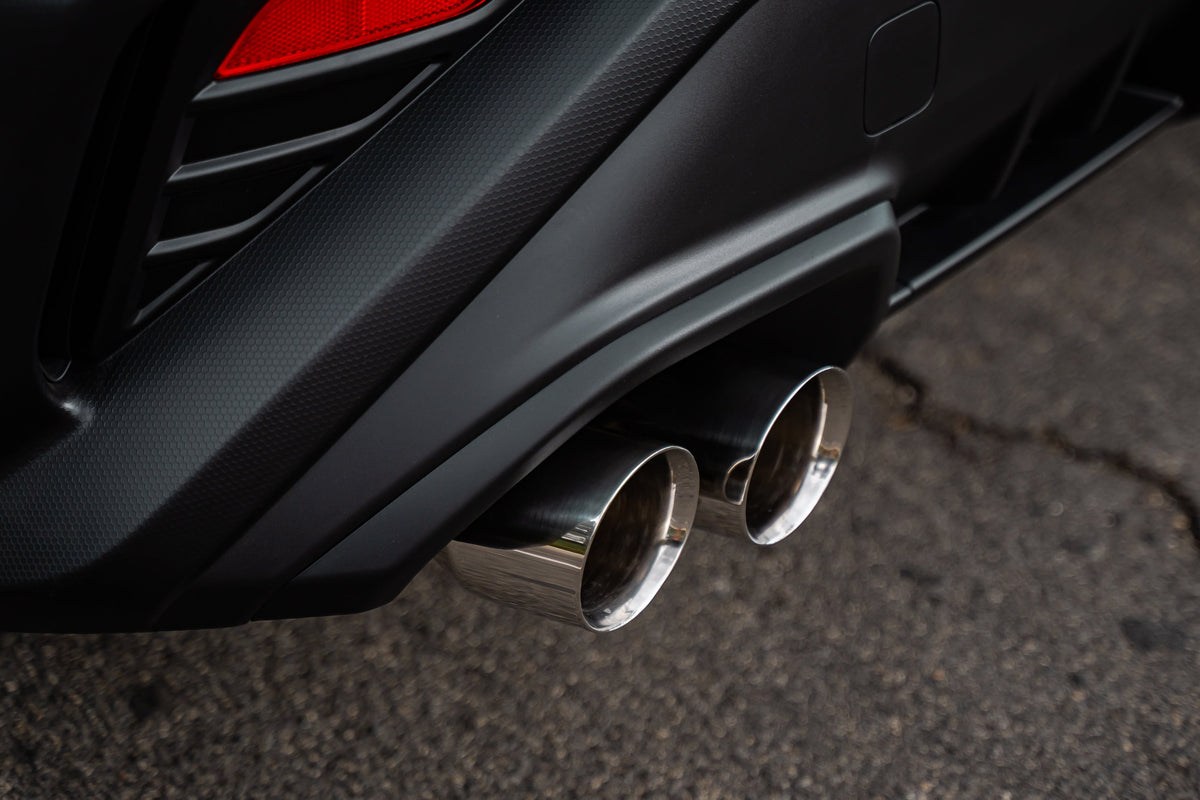 Remark 2022+ Subaru WRX (VB) 3.5in Axleback Exhaust w/ Burnt Stainless Double Wall Tip - RO-TTVB-D