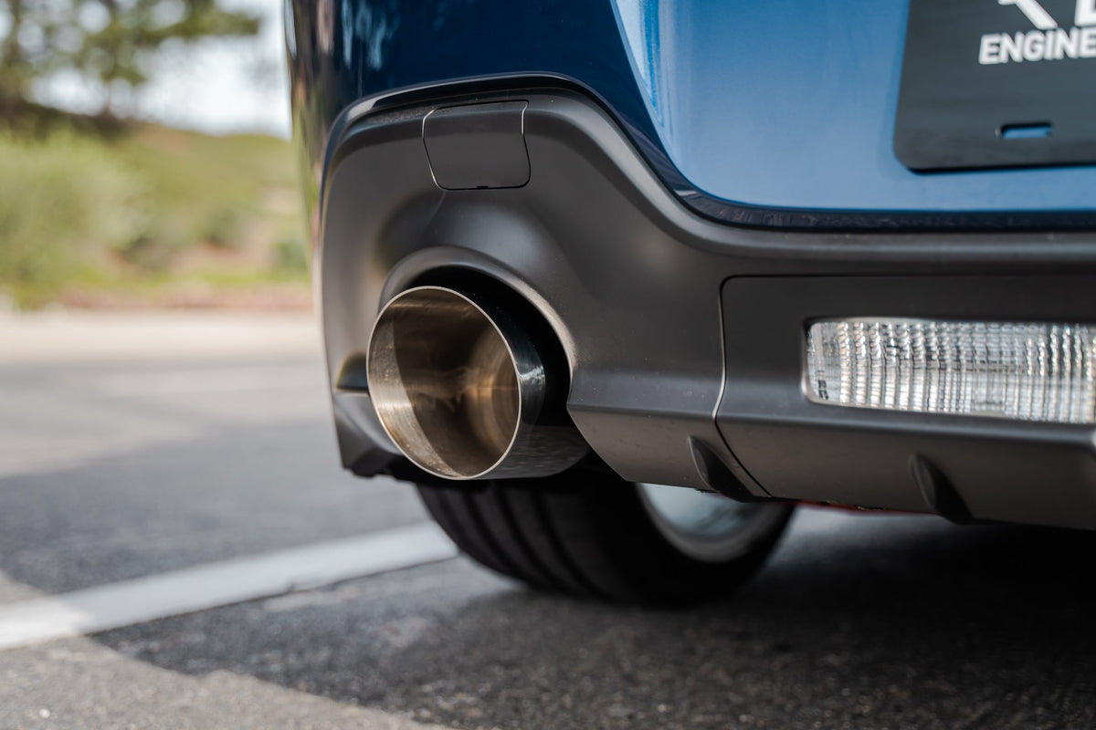 Remark 2022+ Subaru BRZ/Toyota GR86 Axle Back Exhaust w/Stainless Steel Single Wall Tip - RO-TSZ8-S