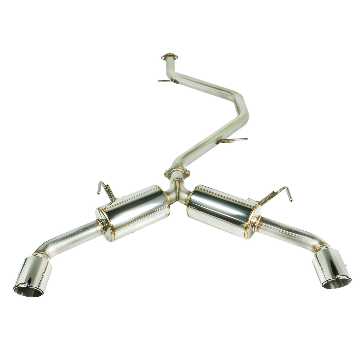 Remark 2018+ Toyota C-HR Cat-Back Remark Exhaust w/Stainless Steel Tip Cover - RK-C2063T-02