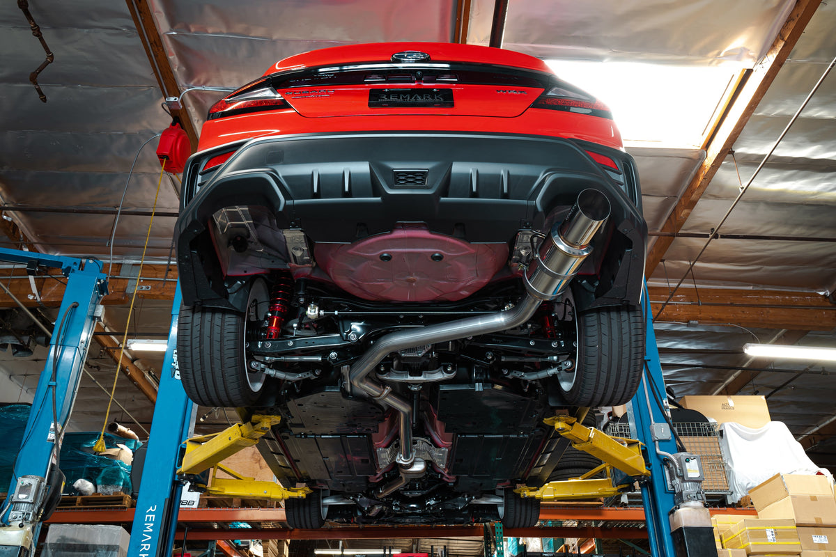 Remark 2022+ Subaru WRX VB R1-Spec Catback Exhaust - Titanium - RK-C1076S-03T