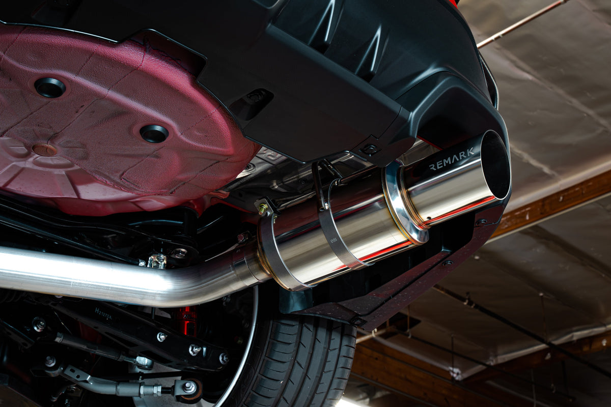 Remark 2022+ Subaru WRX VB R1-Spec Catback Exhaust - Titanium - RK-C1076S-03T