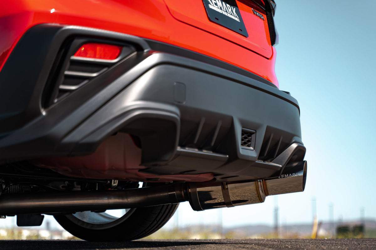 Remark 2022+ Subaru WRX VB R1-Spec Catback Exhaust - Titanium - RK-C1076S-03T