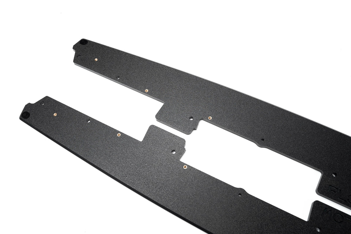 Flow Designs - ZD8 BRZ Side Skirt Splitters (TEXTURED: Pair)