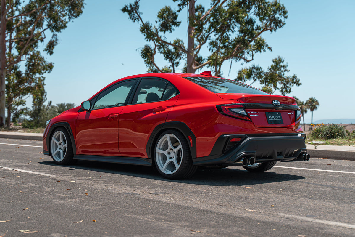 Remark 2022+ Subaru WRX BOSO Edition Axle Back Exhaust w/ Stainless Steel Tips - RO-TSVB-SL