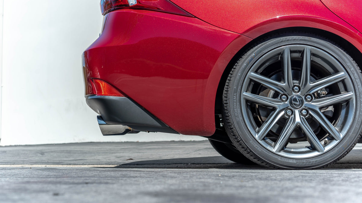 Remark 14-16 Lexus IS200T/IS300/IS350 Axle Back Exhaust w/Titanium Stainless Single Wall Tip - RO-TTE2-S