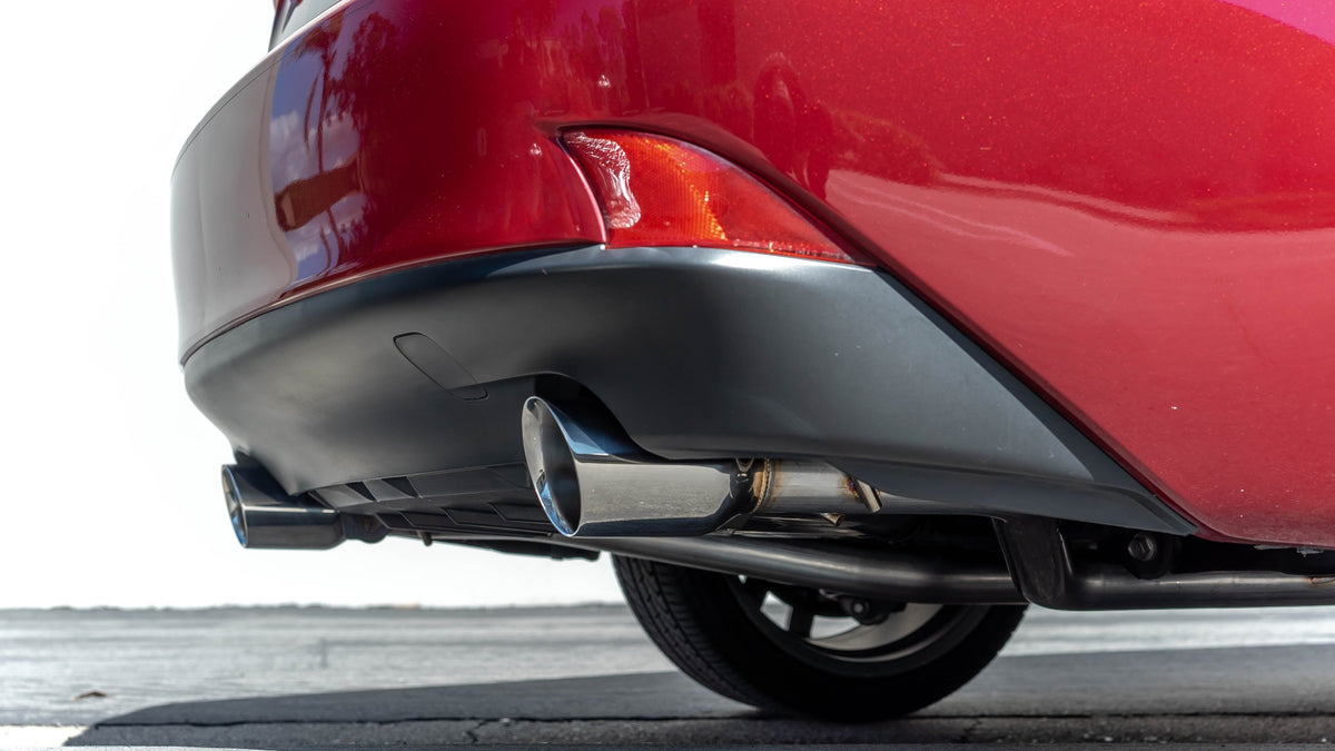 Remark 14-16 Lexus IS200T/IS300/IS350 Axle Back Exhaust w/Titanium Stainless Single Wall Tip - RO-TTE2-S