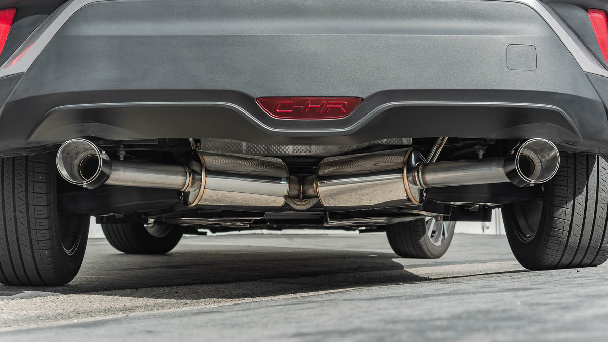 Remark 2018+ Toyota C-HR Cat-Back Remark Exhaust w/Stainless Steel Tip Cover - RK-C2063T-02