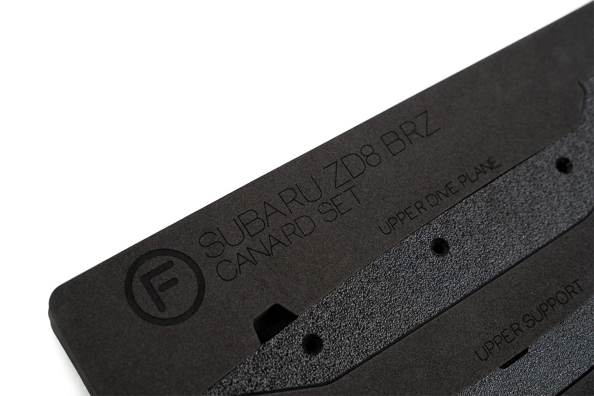 Flow Designs - ZD8 BRZ STI Front Bumper Canards