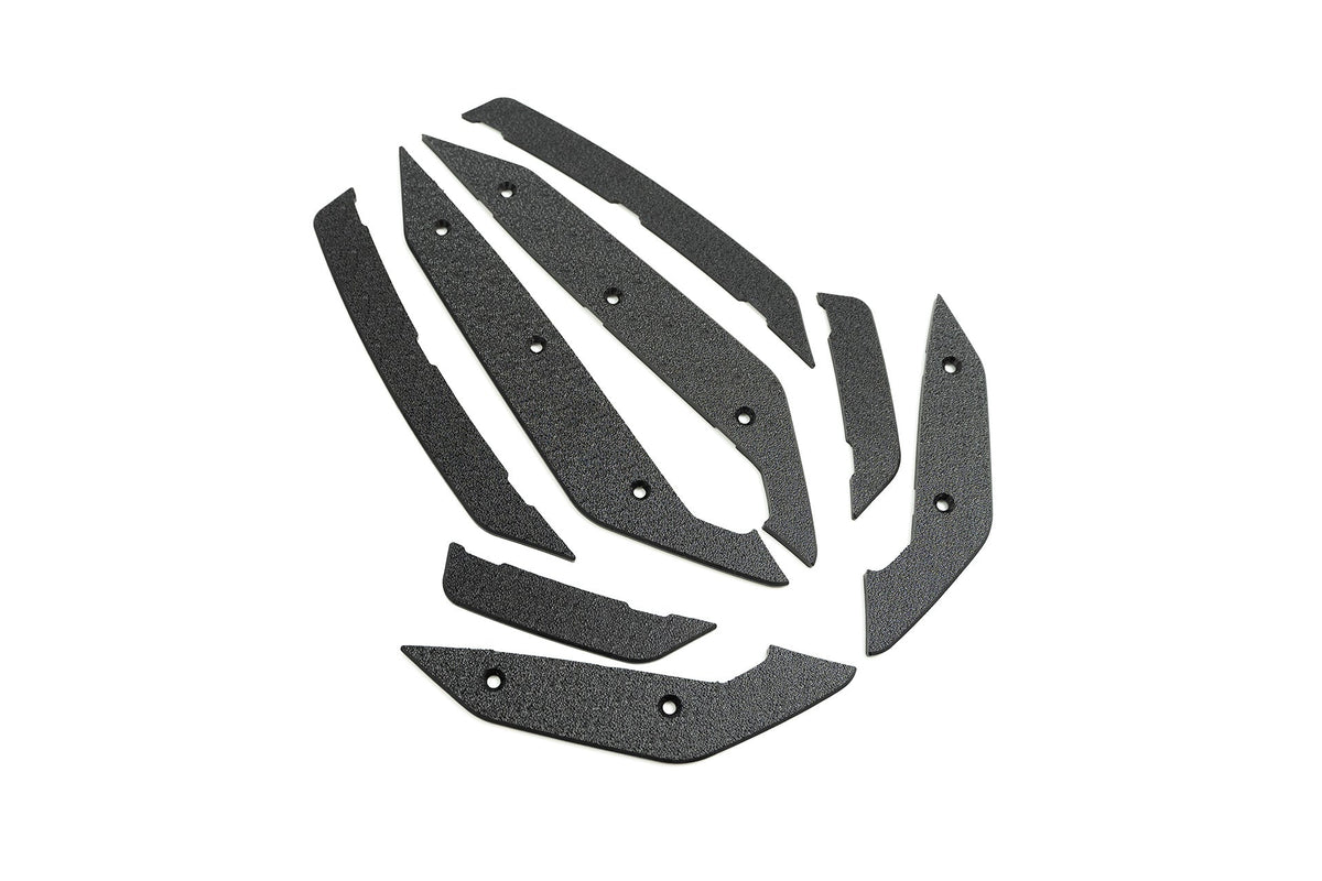Flow Designs - ZD8 BRZ Front Bumper Canards