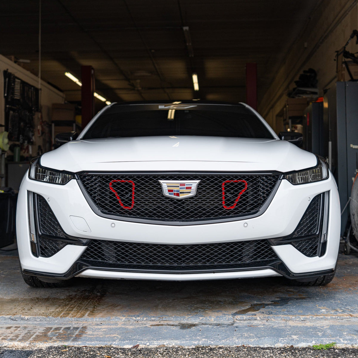 2020+ Cadillac CT5-V (3.0L) Dual BIG MOUTH Ram Air Intake Snorkels