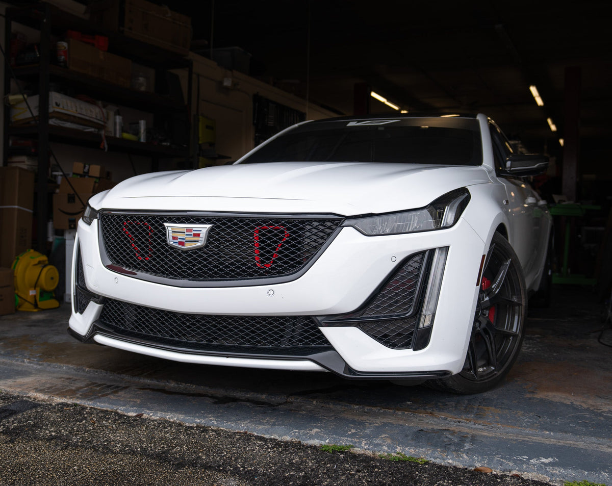 2020+ Cadillac CT5-V (3.0L) Dual BIG MOUTH Ram Air Intake Snorkels