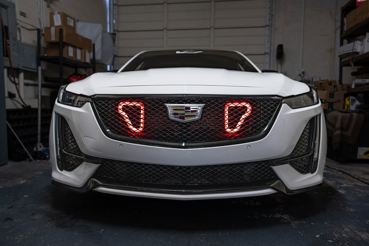 2020+ Cadillac CT5-V (3.0L) Dual BIG MOUTH LIT KIT Ram Air Intake Snorkels