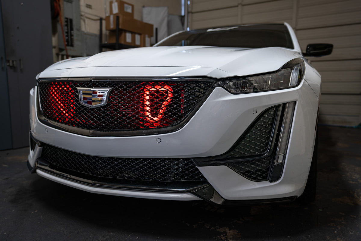 2020+ Cadillac CT5-V (3.0L) Dual BIG MOUTH LIT KIT Ram Air Intake Snorkels