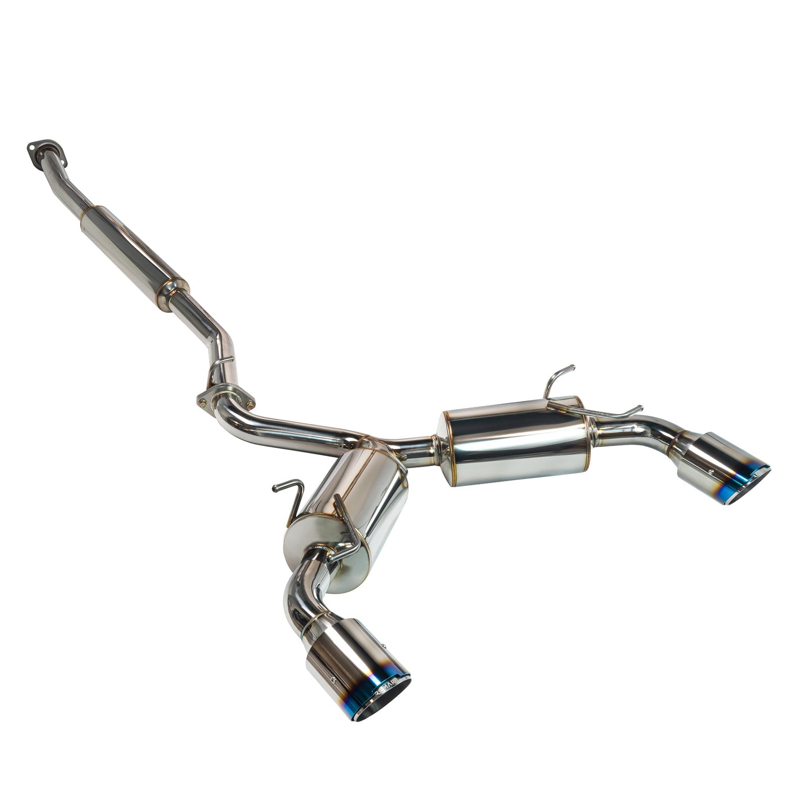 REMARK Elite Spec CatBack Exhaust, Toyota GR86 / Subaru BRZ 2022+, Burnt Stainless Tip Cover - RK-C2063T-04T