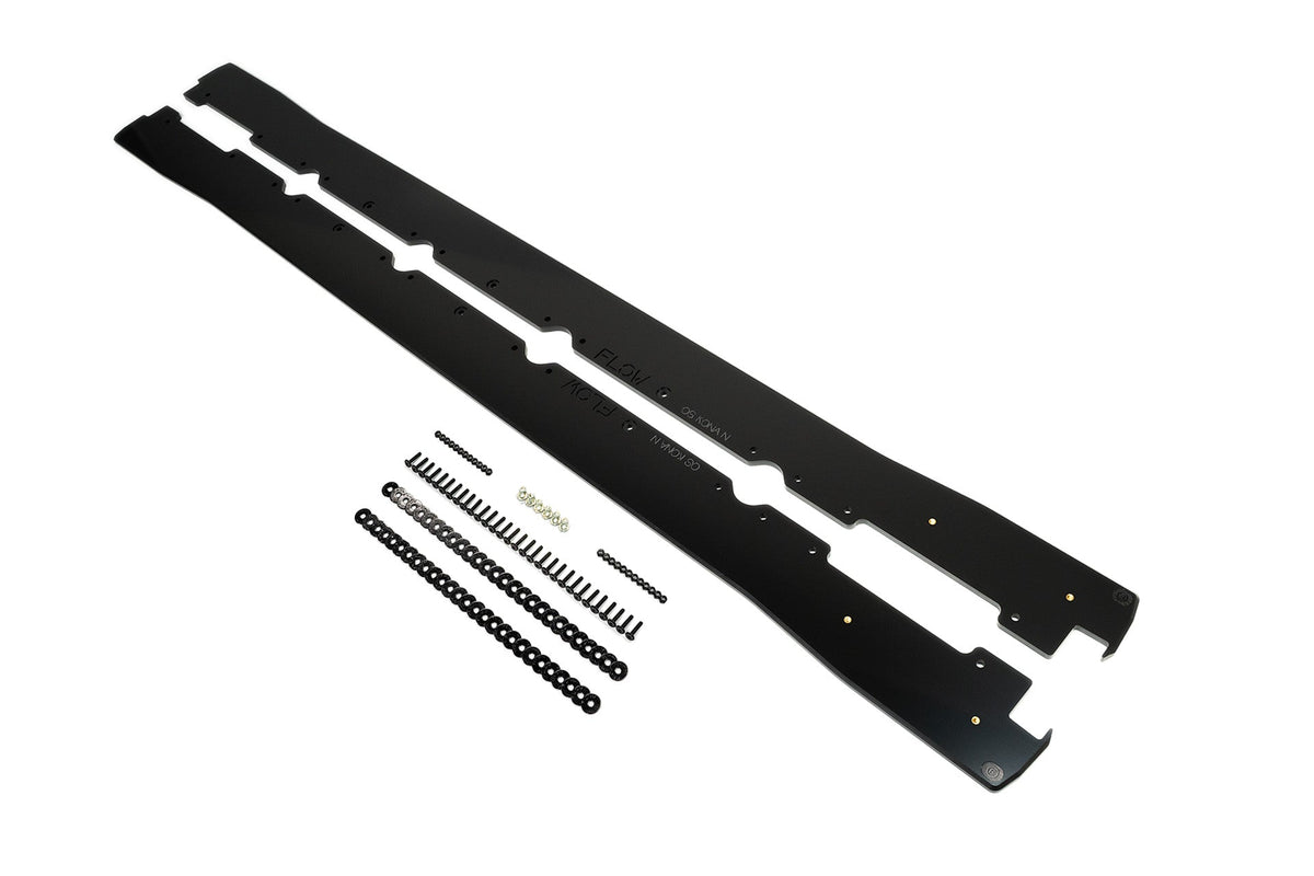 Flow Designs - Kona N Side Skirt Splitters (Pair)