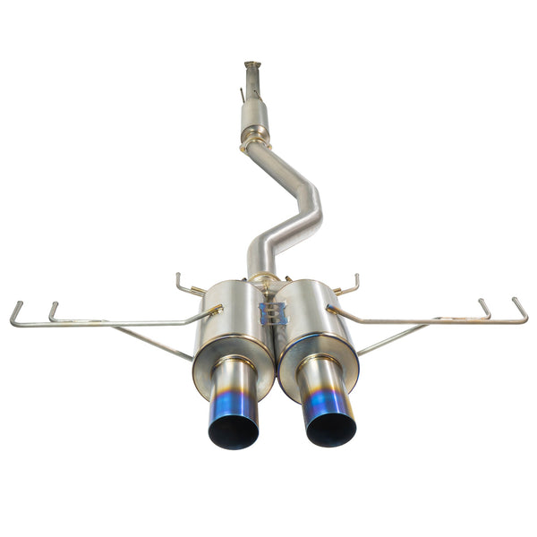 Remark 2017+ Honda Civic Type-R FK8 Full Titanium Resonated Cat-Back Exhaust - RK-C2076H-01TC