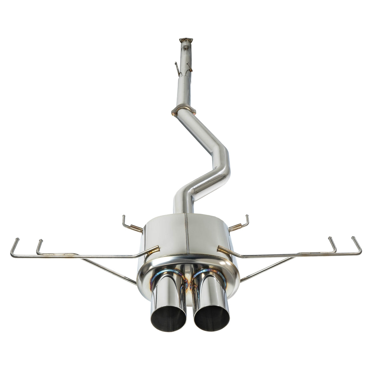 Remark 2017+ Honda Civic Sport (Non-Resonated) Cat-Back Exhaust w/Stainless Steel Tip Cover - RK-C1076H-04