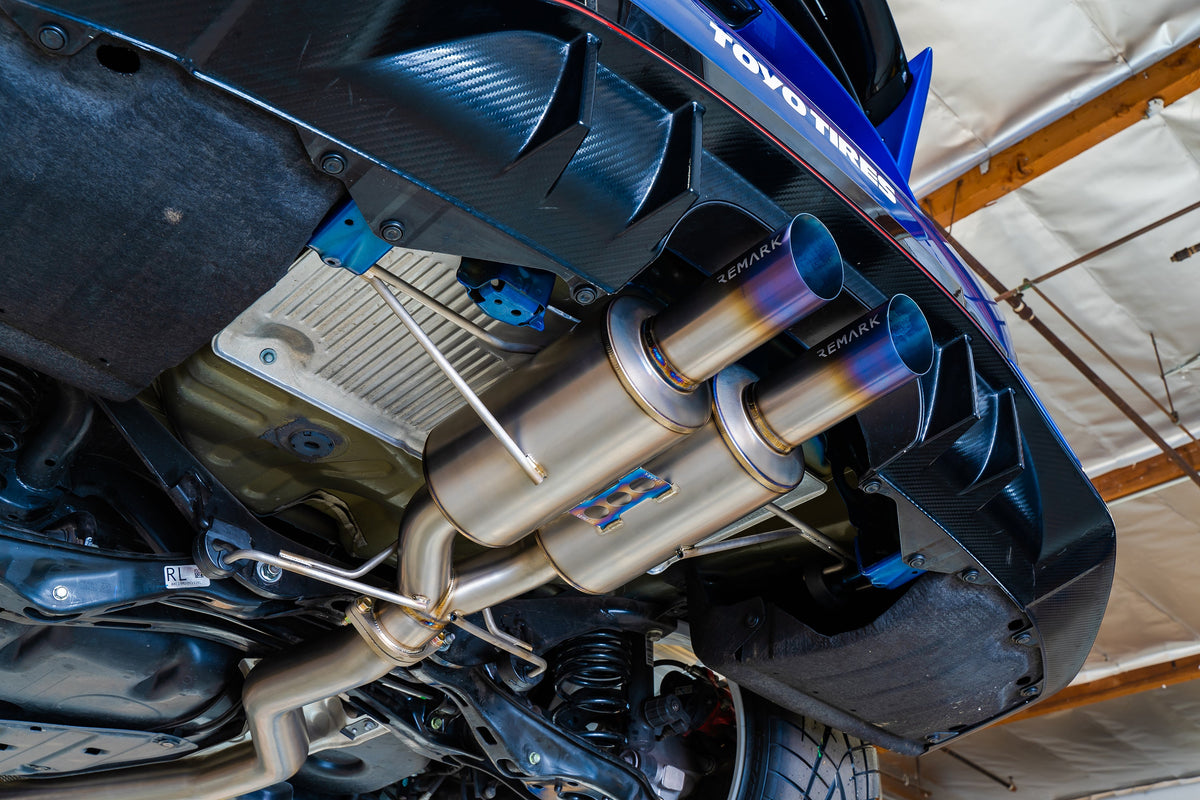 Remark 2017+ Honda Civic Type-R FK8 Full Titanium Cat-Back Exhaust - RK-C2076H-01T