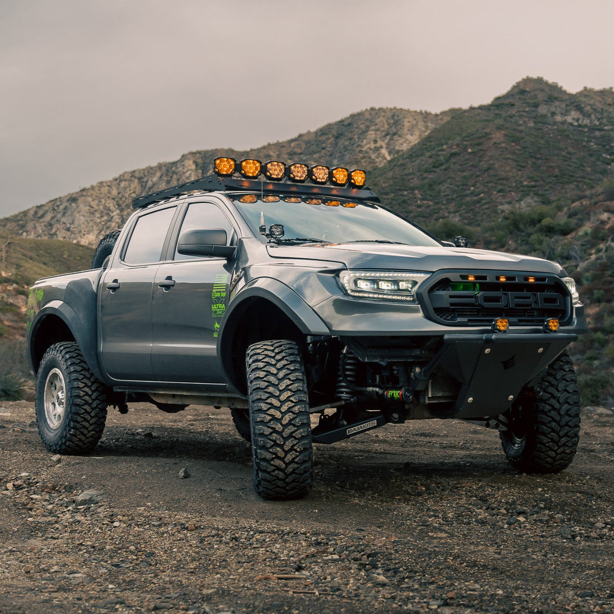 2019-2023 Ford Ranger and Tremor BIG MOUTH Ram Air Intake Snorkel