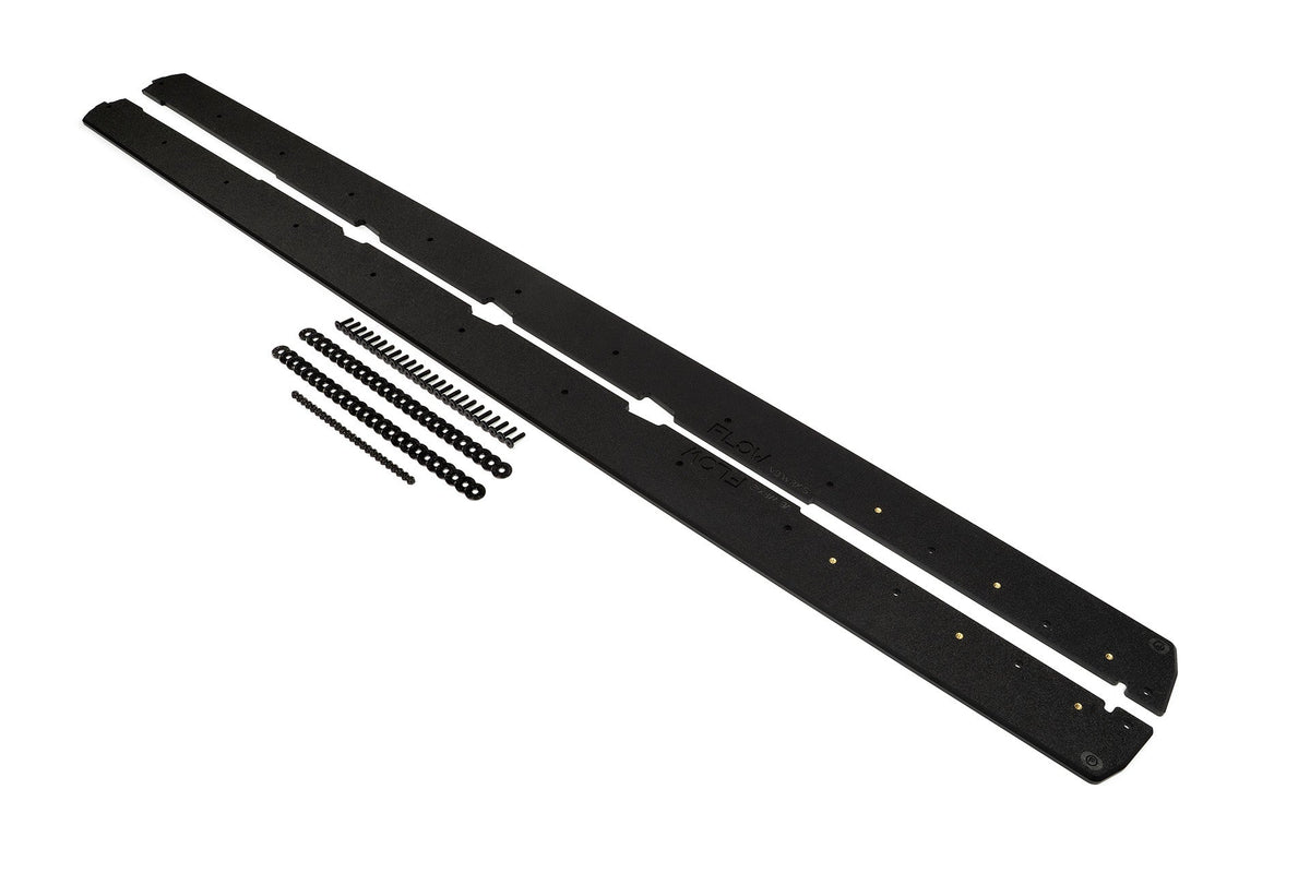 Flow Designs - VB WRX Side Skirt Splitters (TEXTURED: Pair)