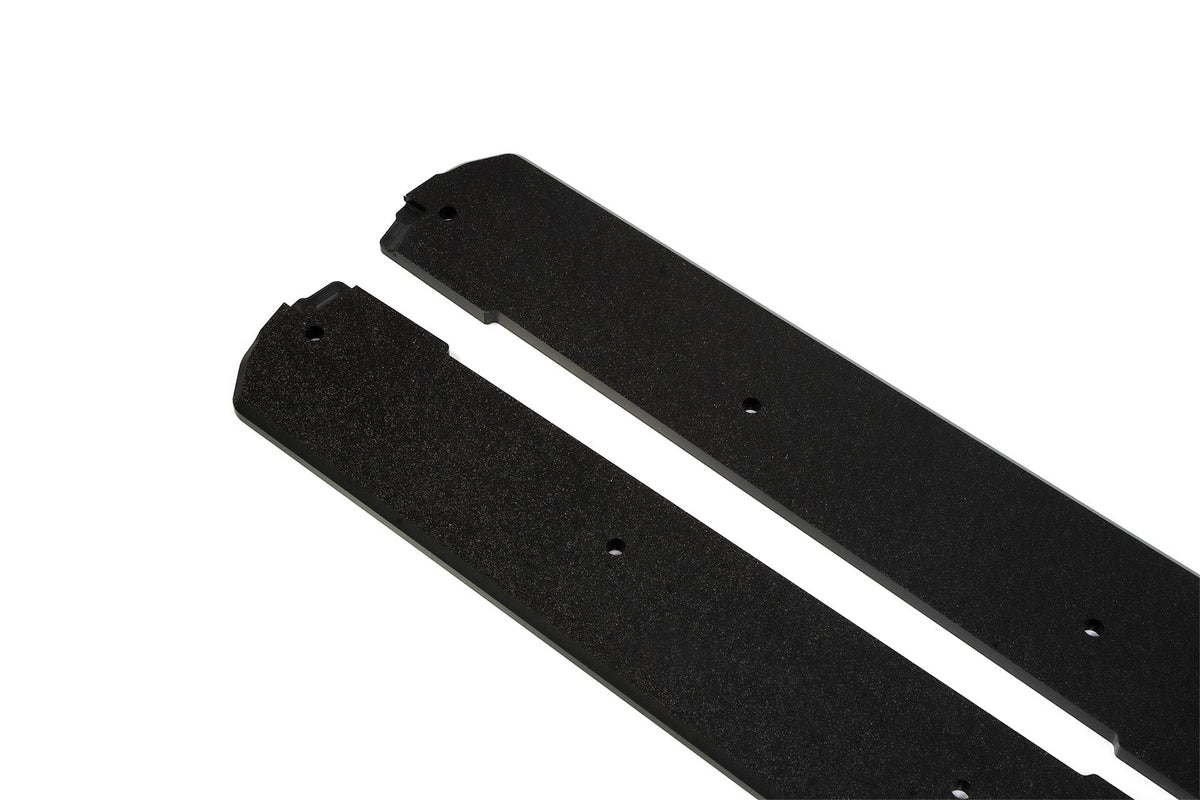 Flow Designs - VB WRX Side Skirt Splitters (TEXTURED: Pair)