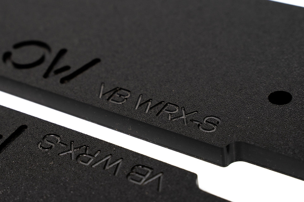 Flow Designs - VB WRX Side Skirt Splitters (TEXTURED: Pair)