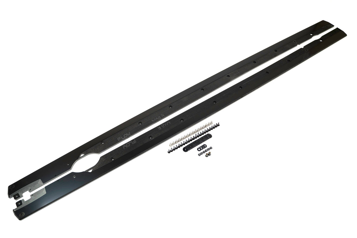 Flow Designs - MK8 Golf R Side Skirt Splitters (Pair)