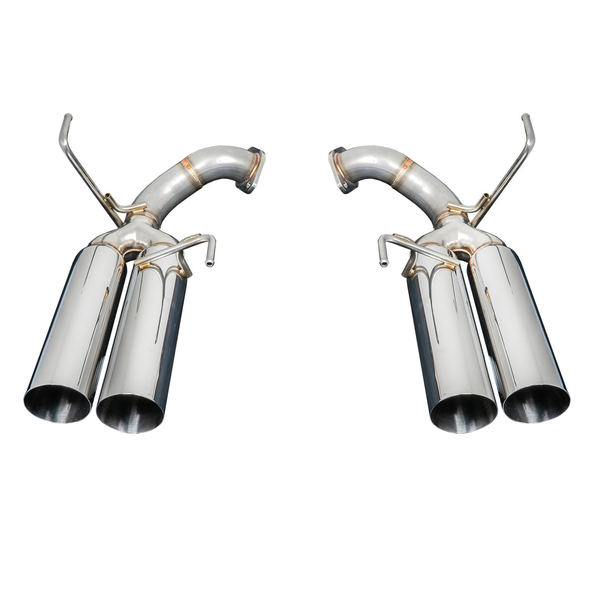Remark 2015+ Subaru WRX/STI VA Boso Edition Axle Back Exhaust w/ Stainless Steel Single Wall Tip - RO-TSVA-SL