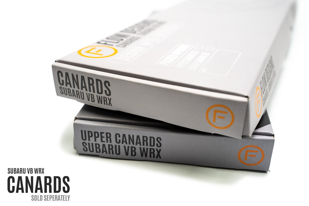 Flow Designs - VB WRX Front Bumper Canards