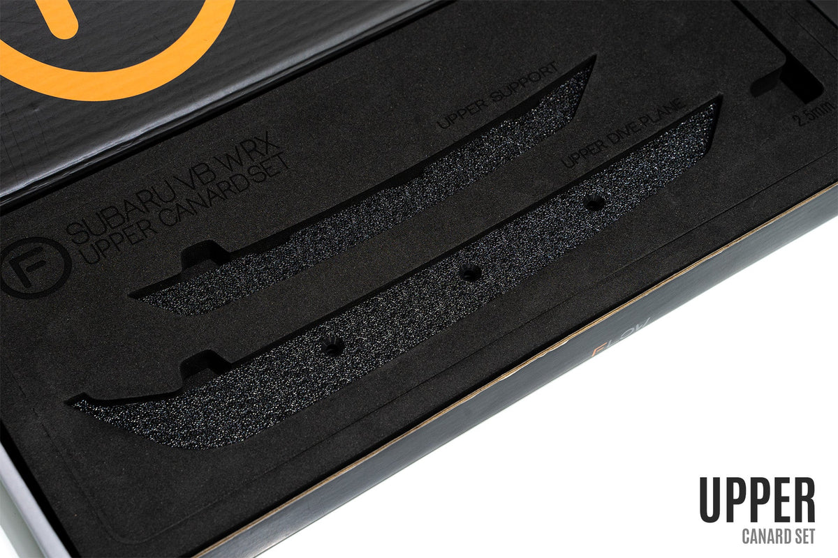 Flow Designs - VB WRX Front Bumper Canards