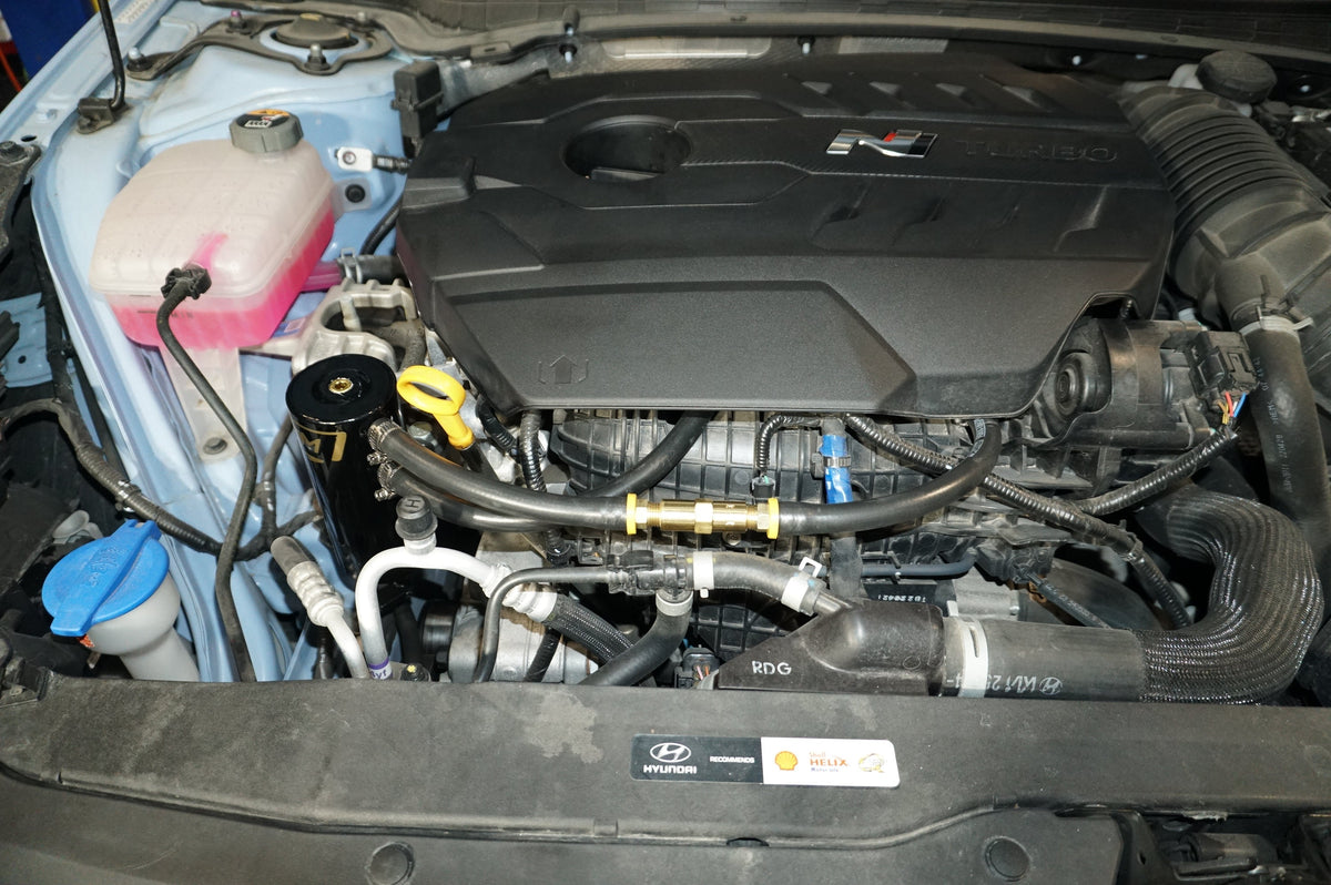 Damond Motorsports Hyundai Elantra N Stage 1 Oil Catch Can Kit