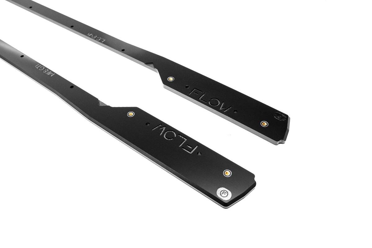 Flow Designs - MK8 Golf GTI Side Skirt Splitters (Pair)