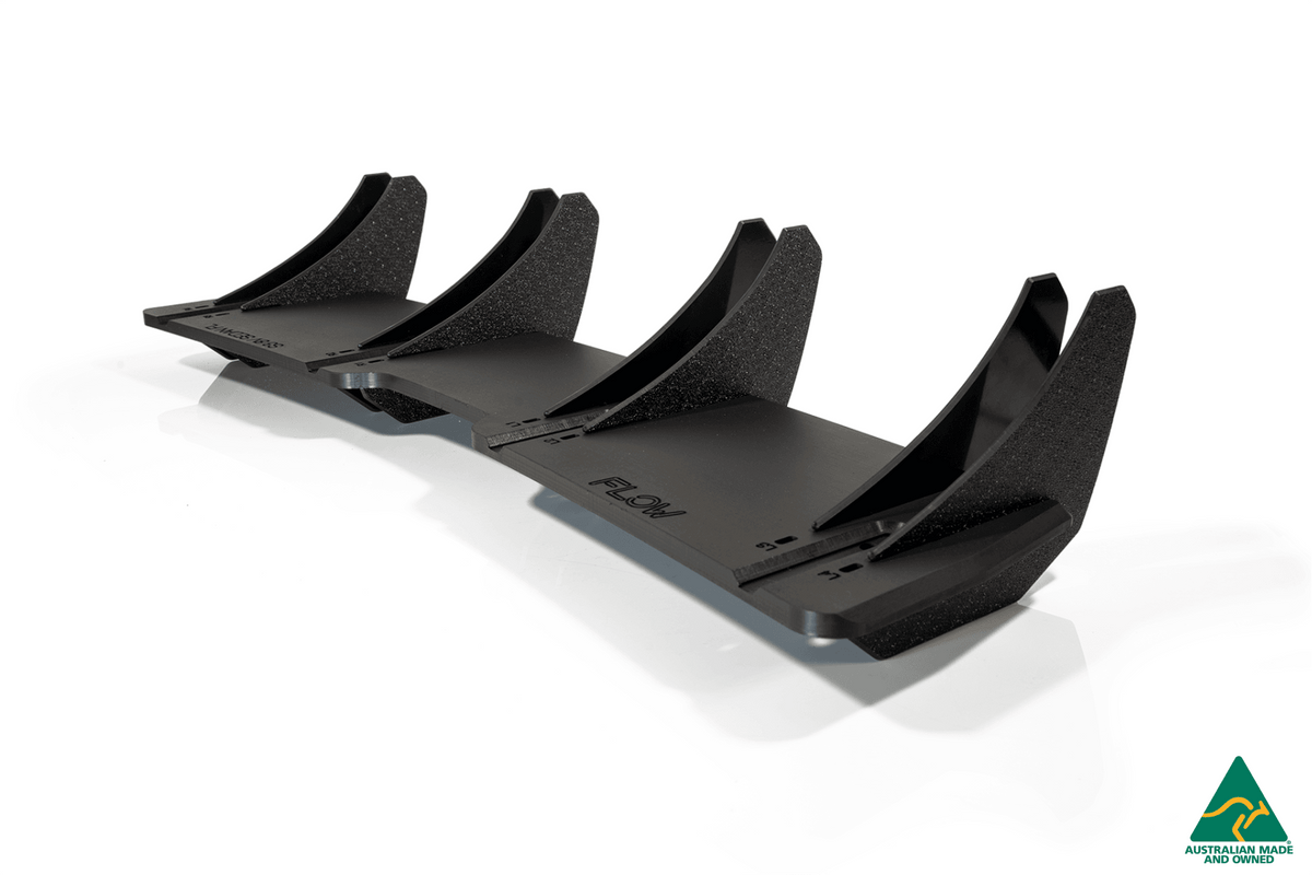 Flow Designs - S3 8V Sedan Facelift Flow-Lock Rear Diffuser