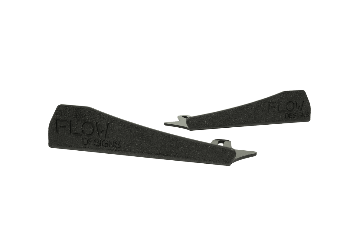 Flow Designs - S3 8V Sedan FL Side Skirt Splitter Winglets (Pair)