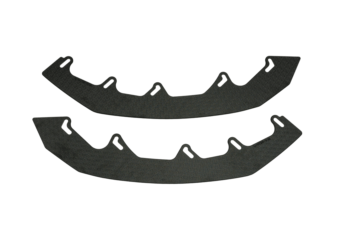 Flow Designs - S3 8V Sedan Facelift Front Lip Splitter Extensions (Pair)