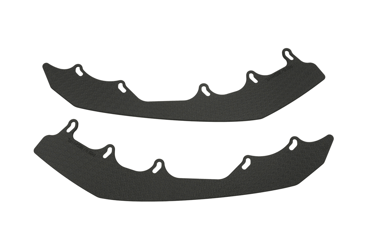 Flow Designs - RS3 8V Sedan Facelift Front Lip Splitter Extensions (Pair)