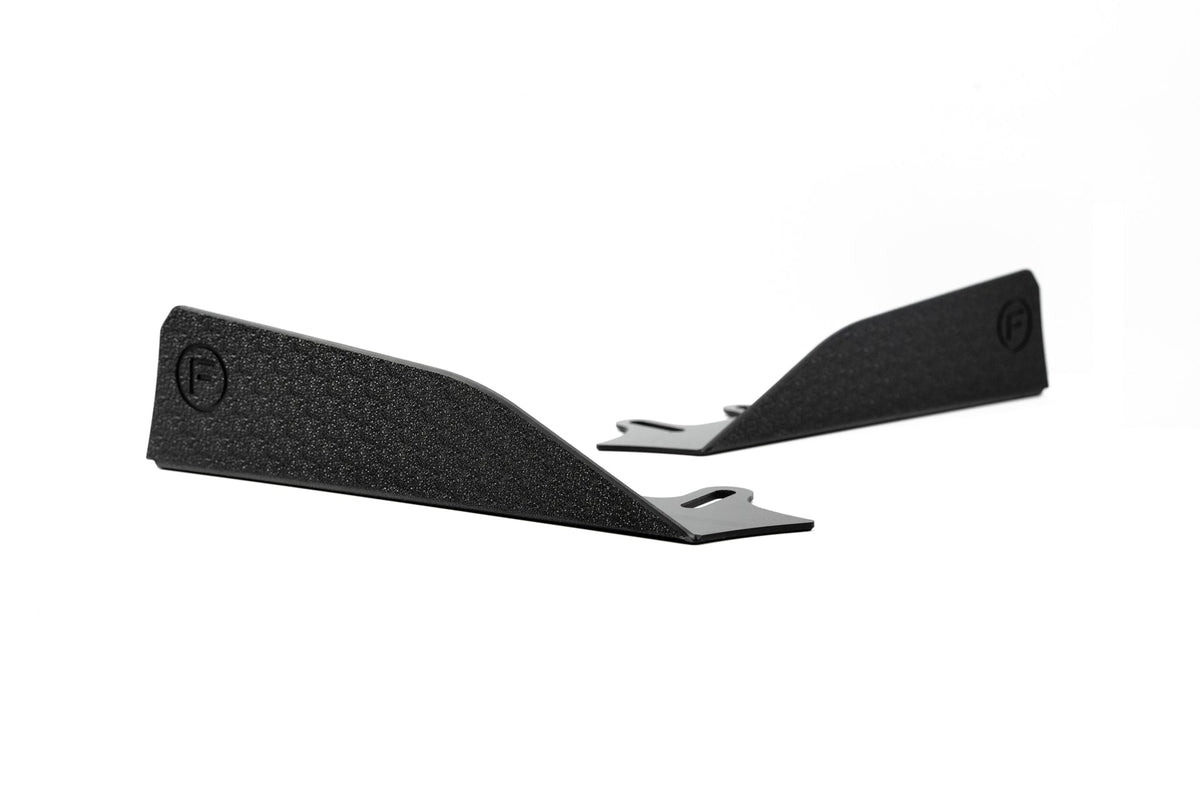 Flow Designs - VA WRX &amp; STI Front Splitter Winglets (Pair)