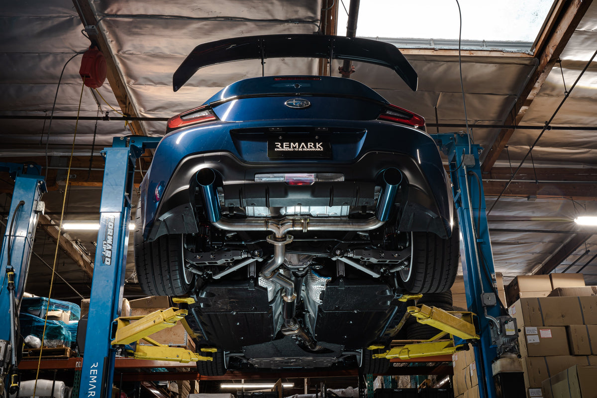 Remark 2022+ Toyota GR86/2022+ Subaru BRZ Resonated Mid Pipe Kit - RO-CPZ8-C