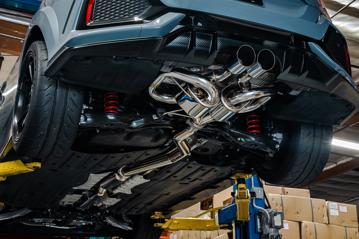 Remark 17-21 Honda Civic Type R FK8 Sports Touring CatBack Exhaust/Front Pipe - Stainless Steel - RK-C2076H-01L
