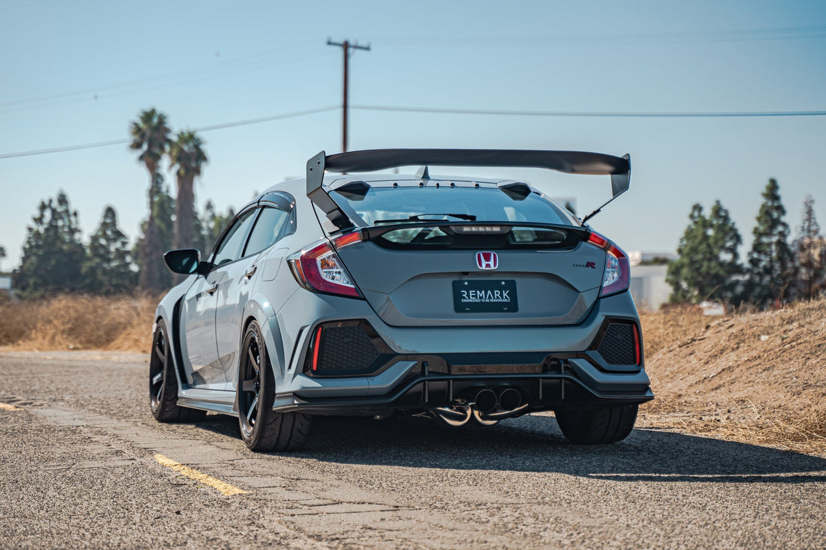 Remark 17-21 Honda Civic Type R FK8 Sports Touring CatBack Exhaust/Front Pipe - Stainless Steel - RK-C2076H-01L