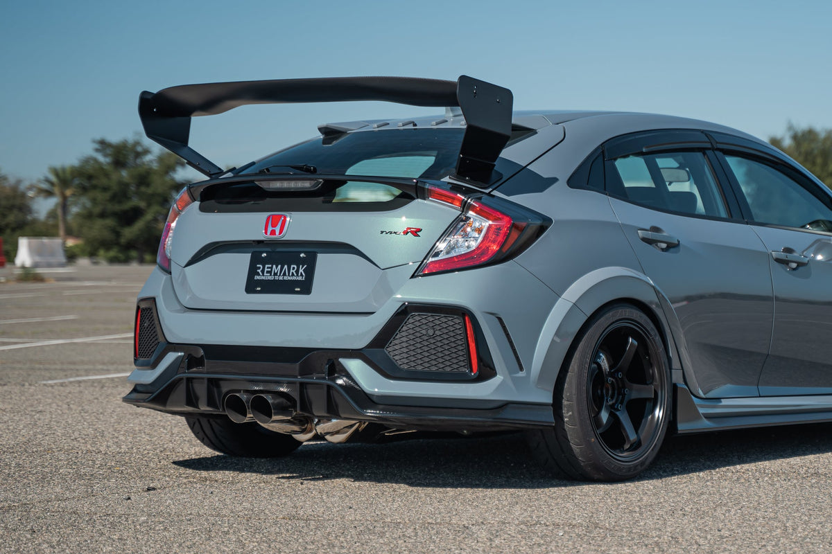 Remark 17-21 Honda Civic Type R FK8 Sports Touring CatBack Exhaust/Front Pipe - Stainless Steel - RK-C2076H-01L