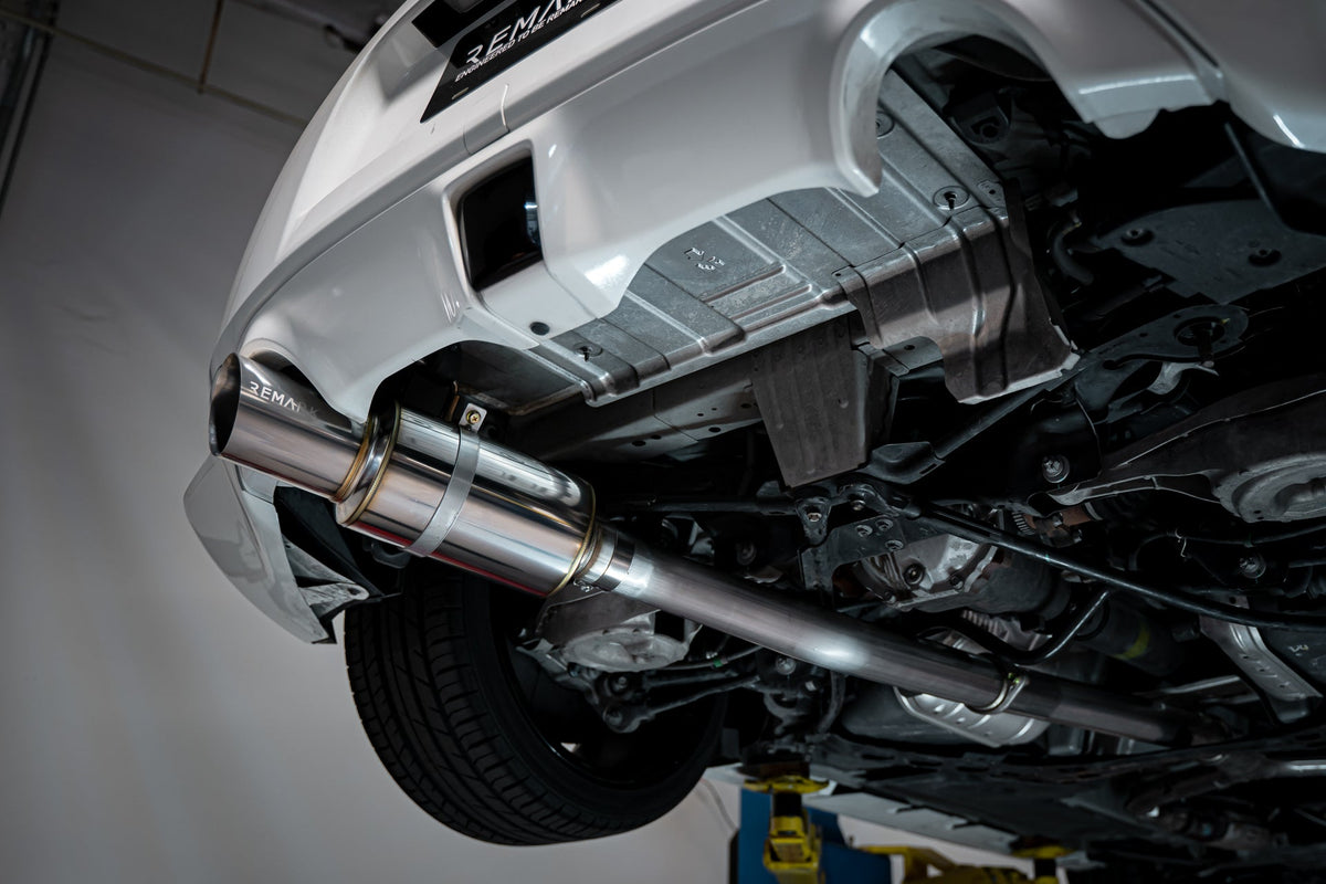 Remark 2009+ Nissan 370Z Cat-Back Exhaust R1-Spec w/Single Titanium Exit - RK-C1076N-01T
