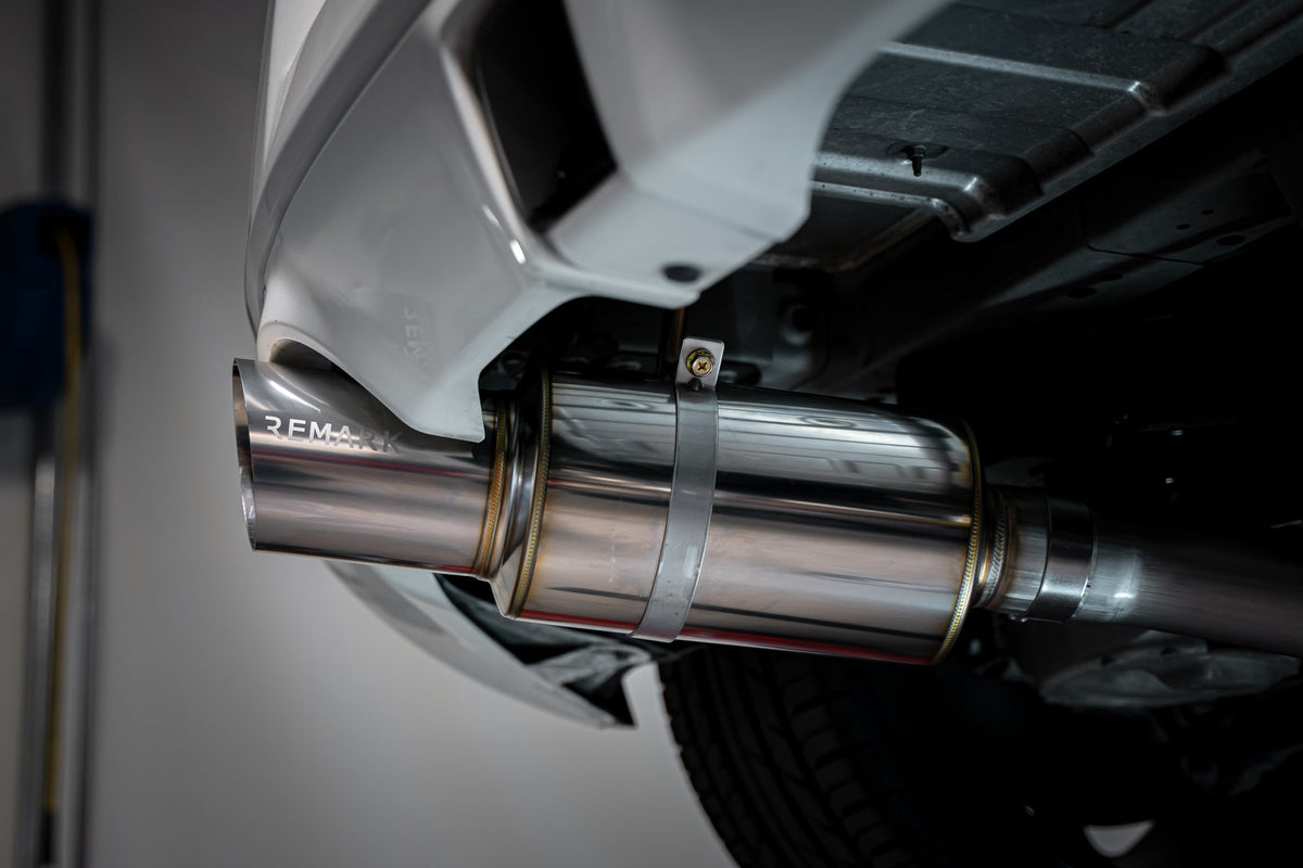Remark 2009+ Nissan 370Z Cat-Back Exhaust R1-Spec w/Single Titanium Exit - RK-C1076N-01T